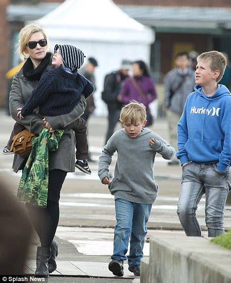 Doting Mother Cate Blanchett Enjoys Free Art Fair With Her Three Sons