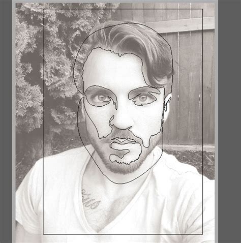 How To Create A Greyscale Monochrome Vector Portrait In Adobe