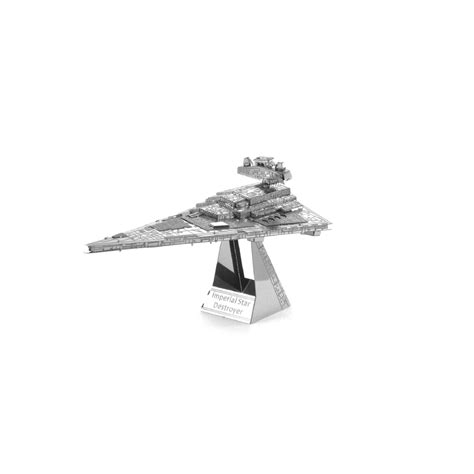 Empire Starship Star Destroyer Metal Stainless Steel Diy Assembled