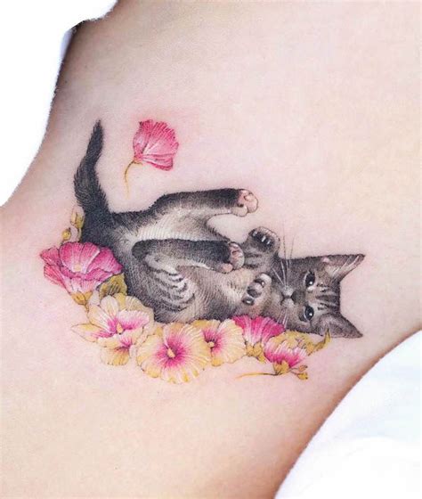 Pretty Tattoos Unique Tattoos Cute Tattoos Amazing Tattoos Kitten