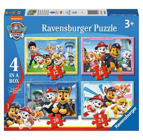Ravensburger Paw Patrol Puzzles 4in1 Billig