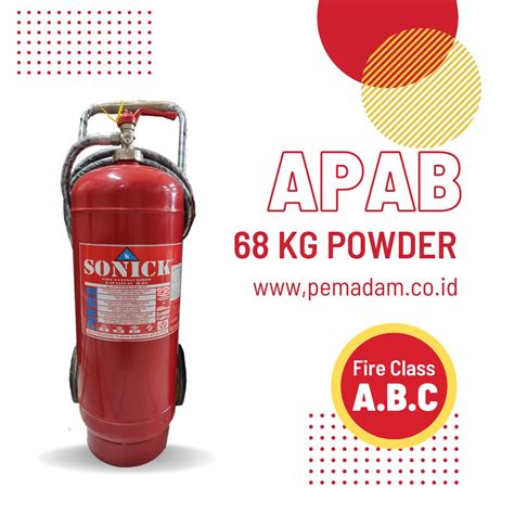 Jual APAB 68 Kg Dry Chemical Powder Alat Pemadam Kebakaran