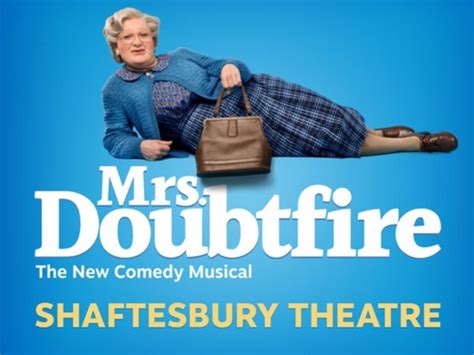 Mrs Doubtfire Shaftesbury Theatre London Wed 27th September 2023