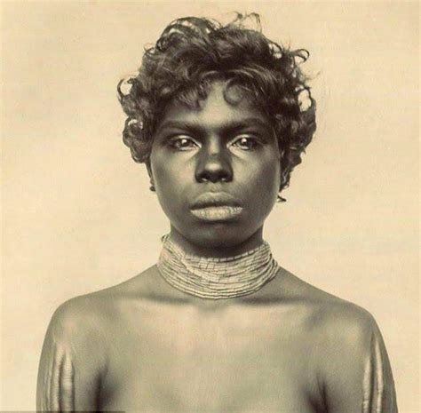 Australian Aboriginal Woman Of The Larrakia Nation 1880s R