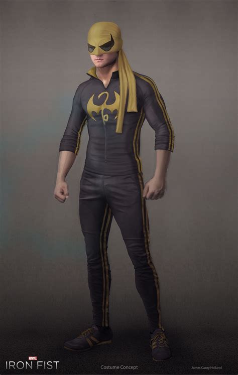 Artstation Iron Fist Fan Art Costume Concept James Holland Iron