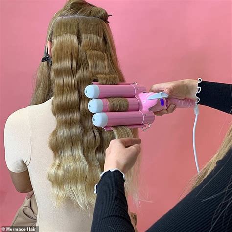 Mermade Hair Waver How To Get Mermaid Hair In Seconds Daily Mail