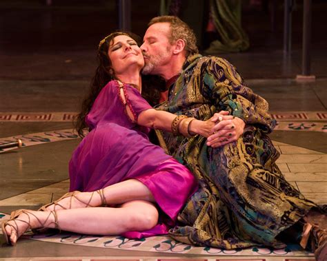 acting and staging shine in antony and cleopatra daily trojan