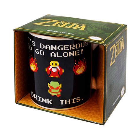 Koppkrus The Legend Of Zelda Its Dangerous To Go Alone Drink