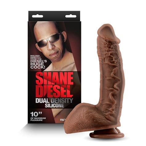 Shane Diesel 10 Dual Density Suction Cup Dildo Sex Toy Hotmovies