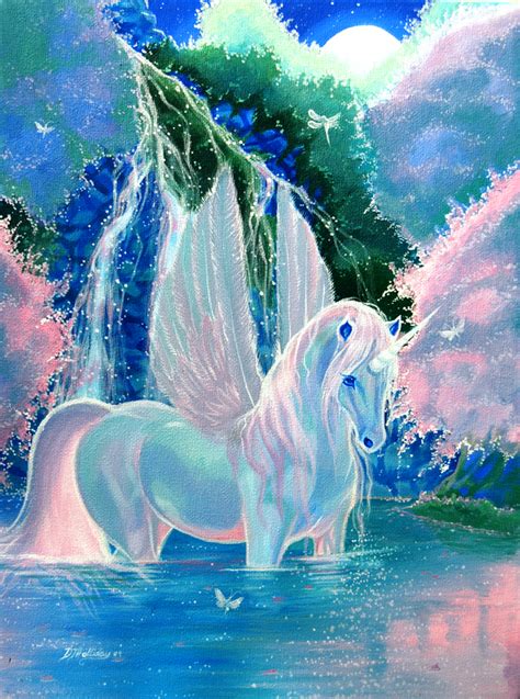 Iridescent World Art Print In 2021 Fantasy Horses