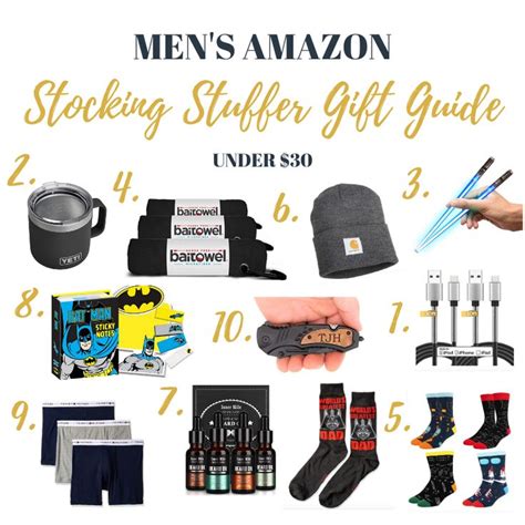 men s amazon stocking stuffer t guide under 30 stocking stuffer t guides stocking