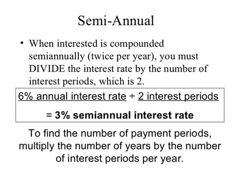 Semi Annually Définition What Is