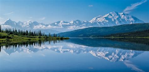 Denali National Park Alaska Range Wonder Lake