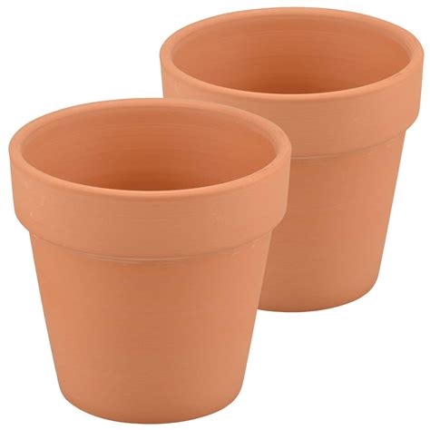 Bulk 35 In Terra Cotta Clay Pots 2 Ct Packs