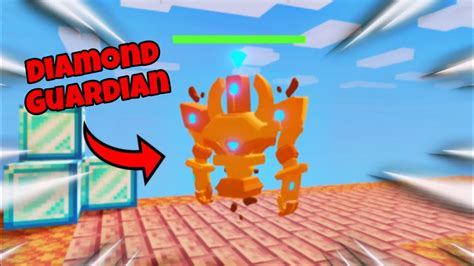 I Killed The New Diamond Guardians In Roblox Bedwars Youtube