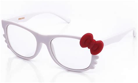 hello kitty glasses clear lens adorable cute theme party events uv protected ebay