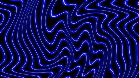 Neon Blue Waves Stock Motion Graphics Motion Array