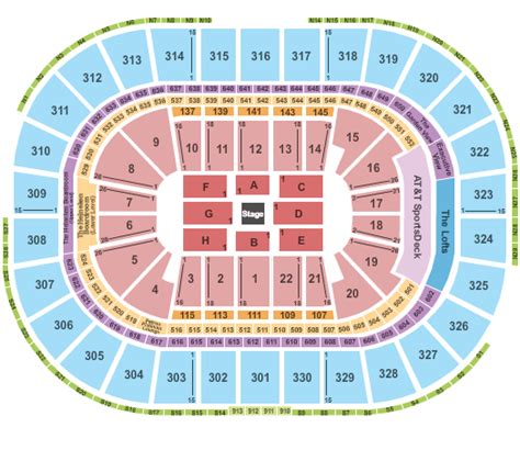 Td Garden Seating Chart With Seat Numbers Elcho Table