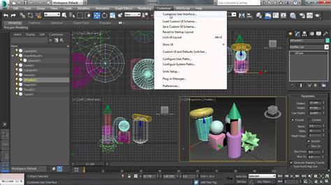 Autodesk 3ds Max 2015 Tutorial Customizing The Interface Youtube