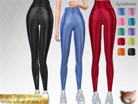 Bright Tights By Turksimmer At Tsr Sims 4 Updates