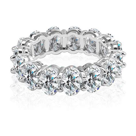 Kylie Jenner Signature Eternity Band Ring In Oval 8mm Bijouterie Gonin