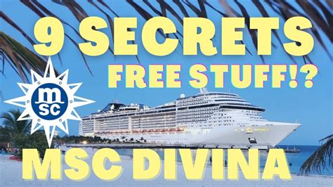 Msc Divina Secrets Things I Wanted To Know Before Cruise