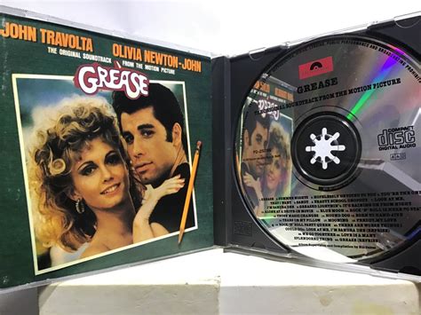 Cd Grease Ost Oop Usa Us Press Anubis 70s Pop Soundtrack Hobbies
