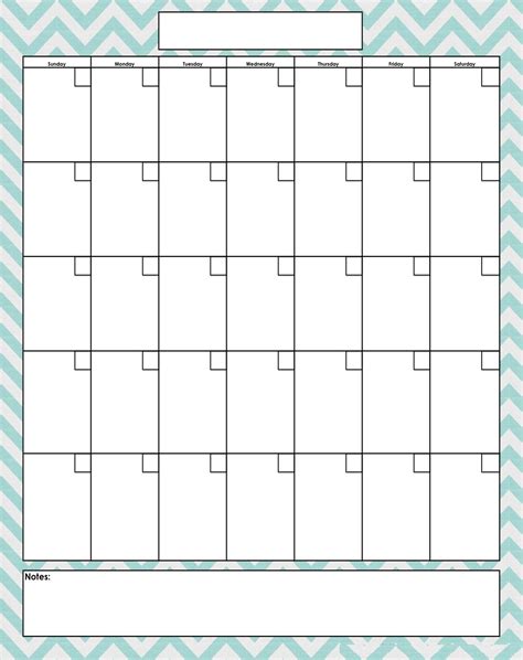 Printable Blank Monthly Calendar Excel Templates Monthly Calendar Template Print Calendar