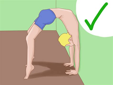 How To Do A Backbend Against A Wall 10 Steps With Pictures