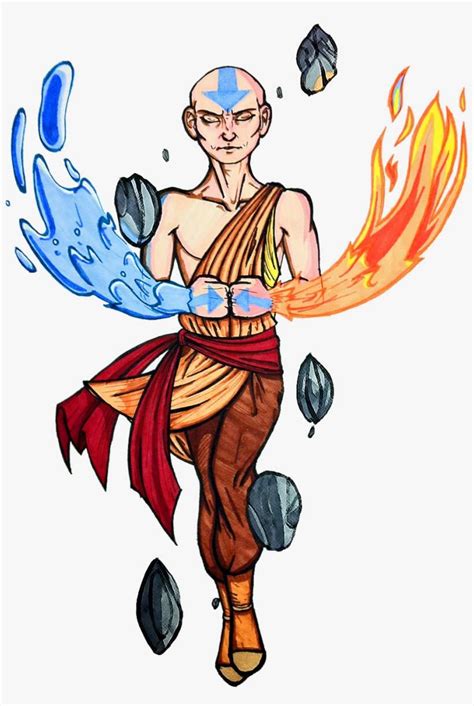Avatar Aang Cartoon Png Image Transparent Png Free Download On Seekpng