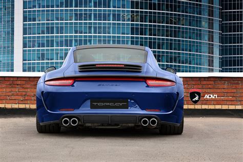 Blue Porsche 911 Gets Custom Black Hood And More — Gallery