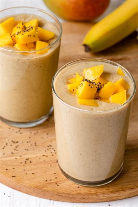 Mango Banana Smoothie Recipe With Ice Cream Maker