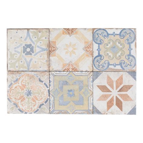 San Juan Deco Porcelain Tile - 8in. x 8in. - 100286988 | Floor and