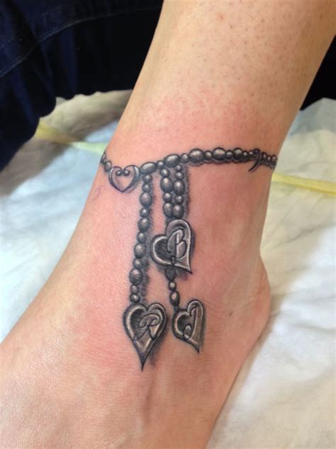 However getting an ankle bracelet tattoo is not that common among people. Pin on Tattoos by Derek Baker