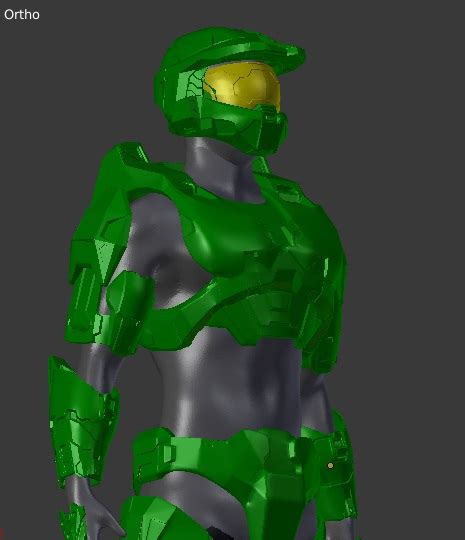 Master Chief Mjolnir Mark 6 Halo 3 3d Printable Armor Files