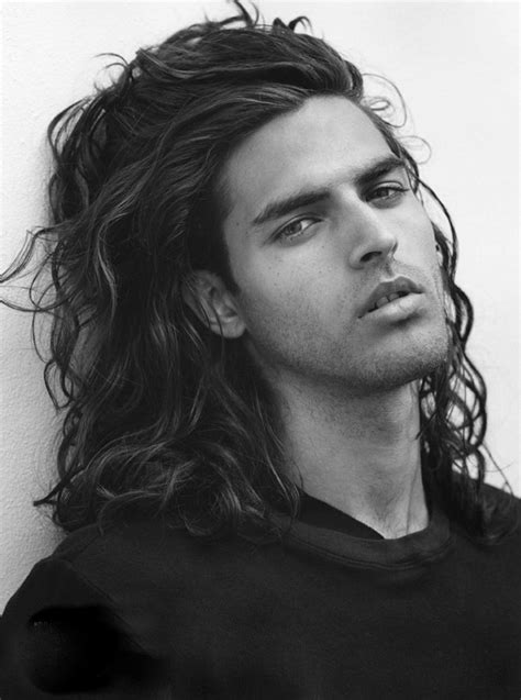 Many people like to think of this product as the reason for wavy hair, it is just almost impossible. Long Wavy Hair Men - Pictures, How To Style, Products ...