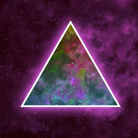 Download Space Triangle Bright Royalty Free Stock Illustration Image