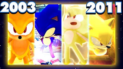 The Evolution Of Super Sonic Transformations In 3d Sonic Games 2003
