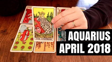 Aquarius April 2018 Monthly Tarot Advice And Forecast Reading Magnetic