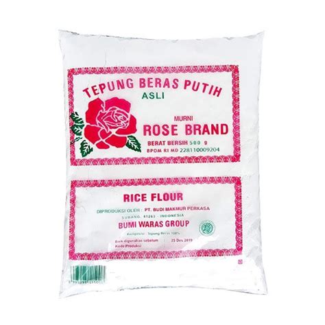 Jual Rose Brand Tepung Beras Putih 500 G 1 Karton 20 Pcs Di Seller
