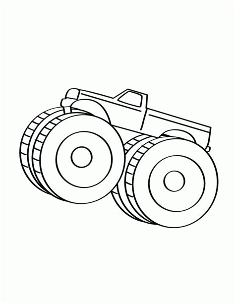 Let your kids to free potential! Free Printable Monster Truck Coloring Pages For Kids