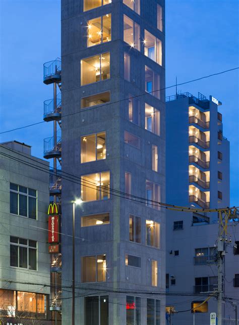 Tatsumi Apartment House Hiroyuki Ito Architects Archello House