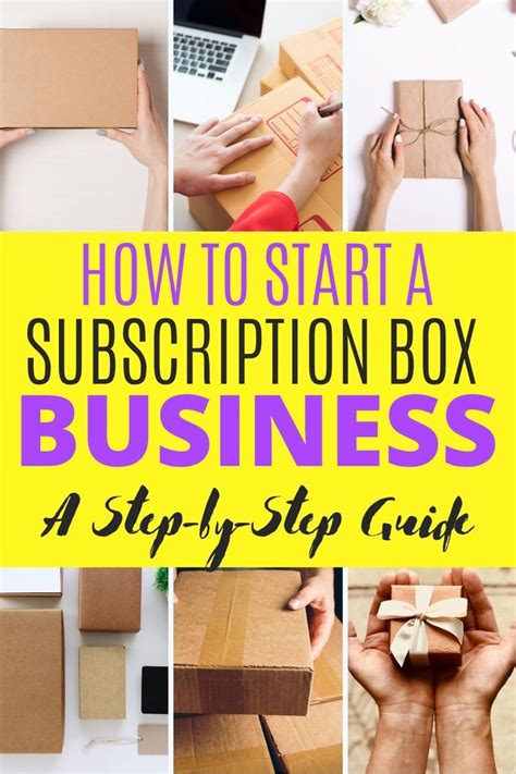 Start A Subscription Box Business A Complete Guide
