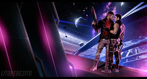 Mass Effect Kaidan And Shepard By Litoperezito On Deviantart