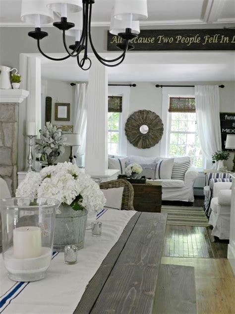 42 Awesome Farmhouse Glam Living Room Design Ideas Farm House Living