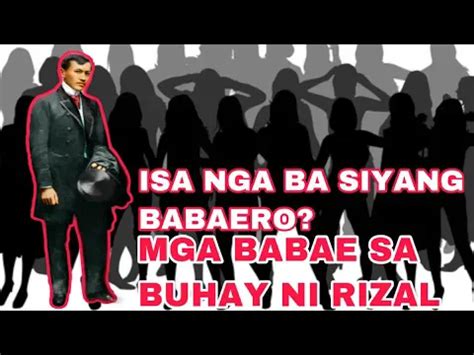 Babaero Nga Ba Si Rizal Mga Babae Sa Buhay Ni Rizal Mobile Legends Hot Sex Picture