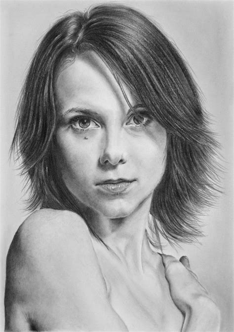 Pencil Portrait Of Jennifer By Latestarter63 On Deviantart Portrait