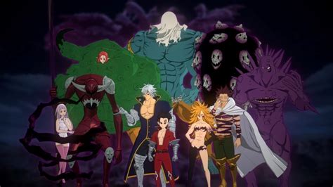 The Seven Deadly Sins Ten Commandments Abilities And Power Level Explained