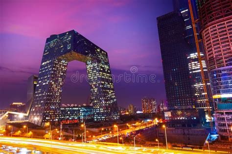 The Cctv Headquarters In Beijing China Editorial Photography Image