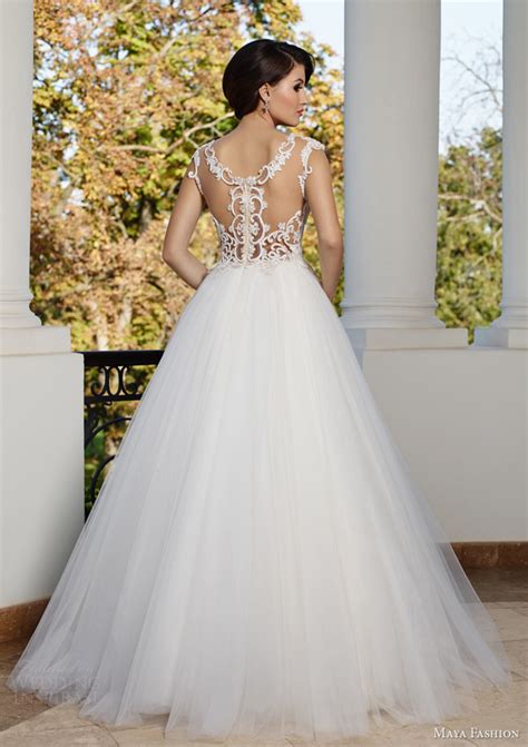 Sometimes referred to as a column dress, this style is much simpler than the traditional ball gown. Maya Fashion 2015 Wedding Dresses — Royal Bridal ...